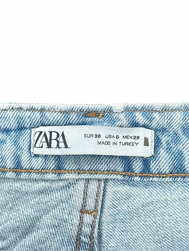 38 Beden mavi Renk Zara Jean / Kot %70 İndirimli.