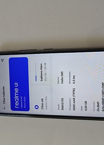Realme c25s telefon garanti devam ediyor  - Görsel 9
