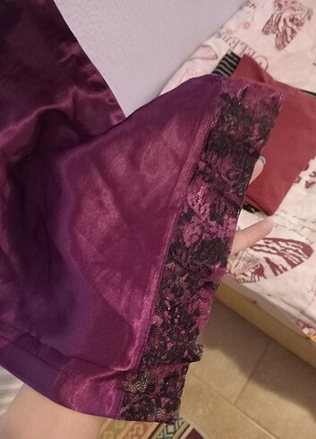 s Beden Vintage Saten Pijama
