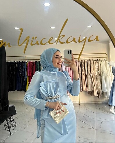38 Beden mavi Renk AVIN MODEL kiralama seçeneği ile sizlerle 38 40 beden elbiseni