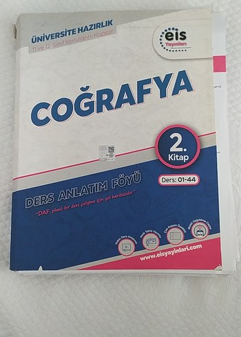 EİS COĞRAFYA DERS ANLATIM FOYU 2.KİTAP