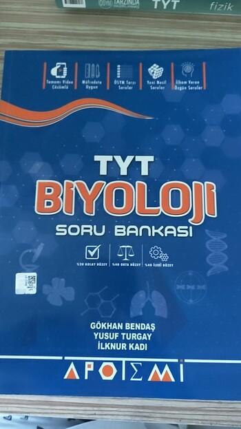 Apotemi tyt biyoloji soru Bankası 