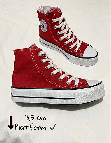 Converse Platform Taban Sınırlı Stokla