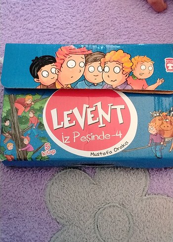 Levent İz Peşinde 4 - 5 Kitap Çocuk Seti