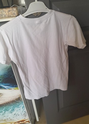 Beyaz Baskılı Çocuk Atlet - Görsel 7