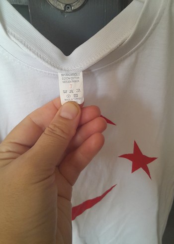 Beyaz Baskılı Çocuk Atlet - Görsel 8