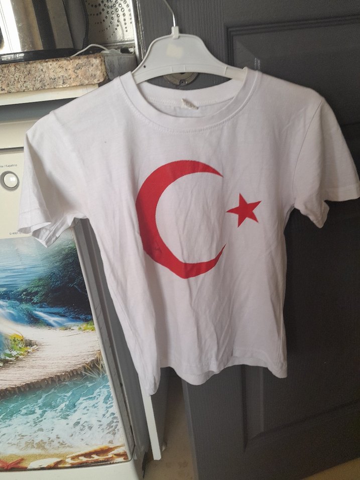 Beyaz Baskılı Çocuk Atlet - Görsel 2