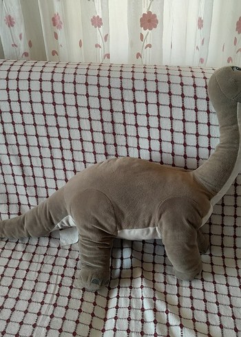 Diğer Gri Kahverengi Peluş Dinozor Oyuncak