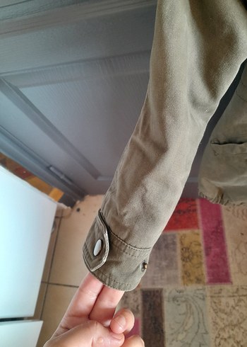 Erkek Çocuk Bej Kürklü Street Wear Mont - Görsel 5