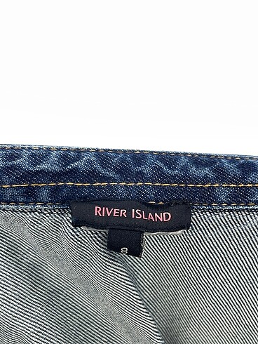 36 Beden lacivert Renk River Island Kısa Elbise %70 İndirimli.