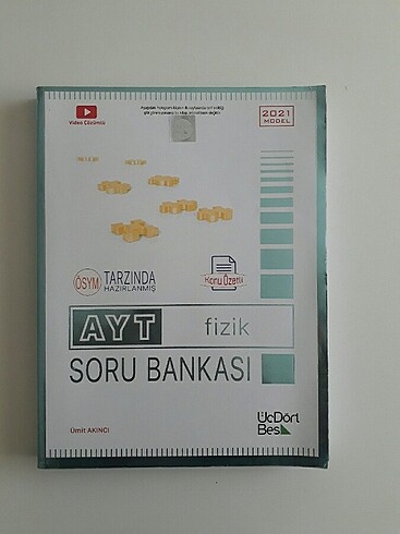 345 yayınları ayt fizik soru bankası