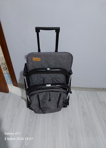 Gri Bebek Arabası - Görsel 3