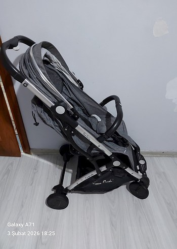 Gri Bebek Arabası - Görsel 4