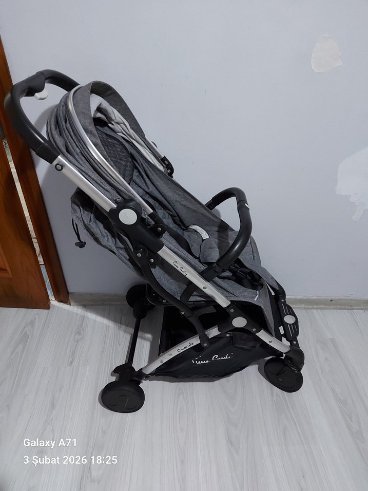 Gri Bebek Arabası - Görsel 4
