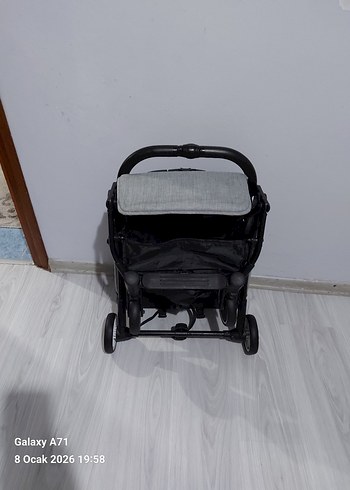 Gri Bebek Arabası - Görsel 3