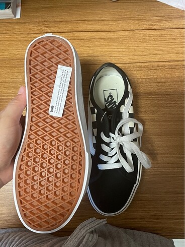 37 Beden siyah Renk Kadın vans ayakkabı