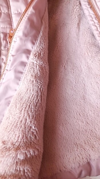 LC Waikiki Kız çocuk 11 12 yas pudra pembe mont