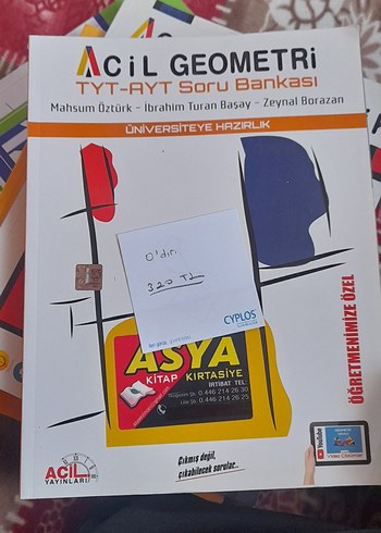 Acil Geometri TYT-AYT Soru Bankası