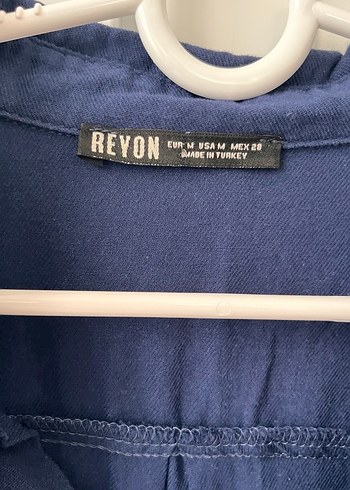m Beden Lacivert Kadın Gömlek