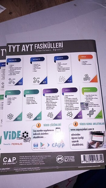 Beden Renk Ayt kimya fasikülleri