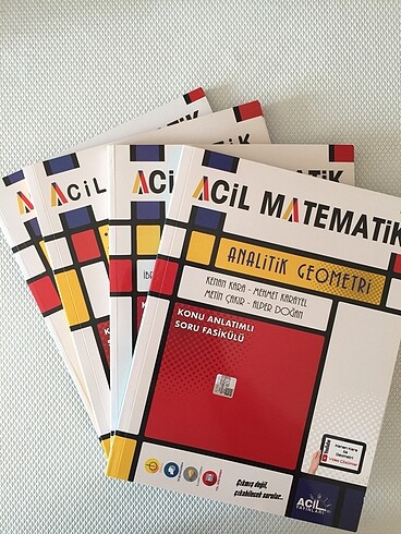 Acil Yayınları AYT Matematik Seti + Yanıt Yayınları AYT Deneme H