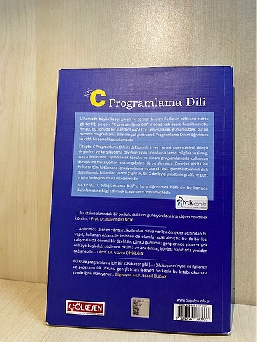  C programlama kitabı