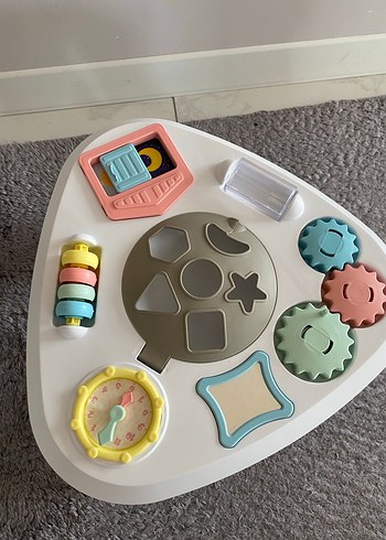 Mavi Ayaklı Eğitici Aktivite Masası - Görsel 4