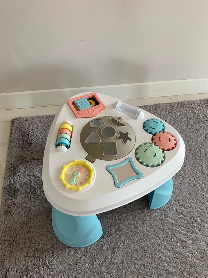 Mavi Ayaklı Eğitici Aktivite Masası - Görsel 3