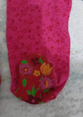 Kız Çocuk Pembe 2'li ayaklı pantolon - Görsel 6