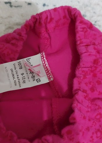 Kız Çocuk Pembe 2'li ayaklı pantolon - Görsel 5