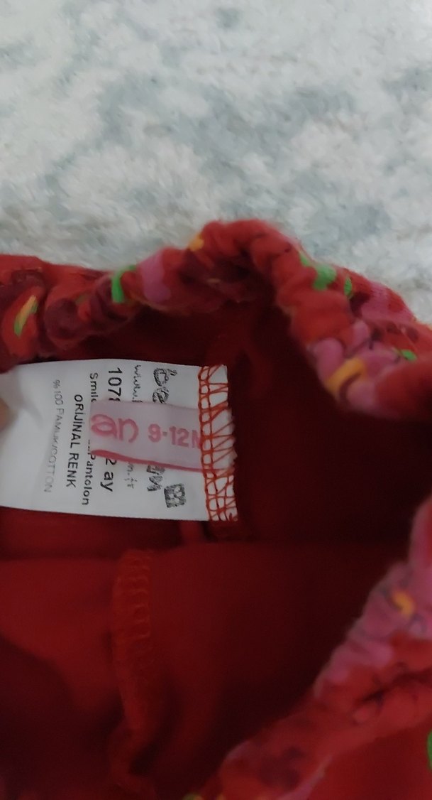 Kız Çocuk Pembe 2'li ayaklı pantolon - Görsel 4