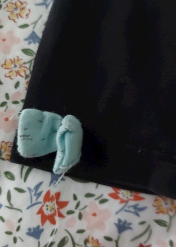 Kız Çocuk 2'li Siyah Sade Tayt - Görsel 6