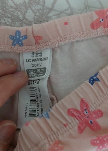 Kız Çocuk Dantelli Pamuk Tayt - Görsel 5