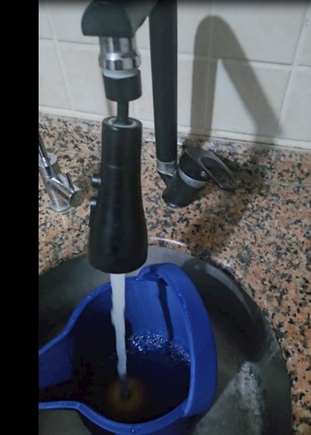  Beden mavi Renk 3D Damlada Hayat