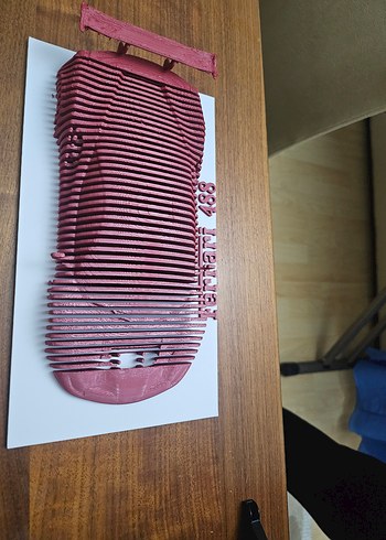 3D Parametrik Ferrari 488 Duvar Dekoru - Görsel 4