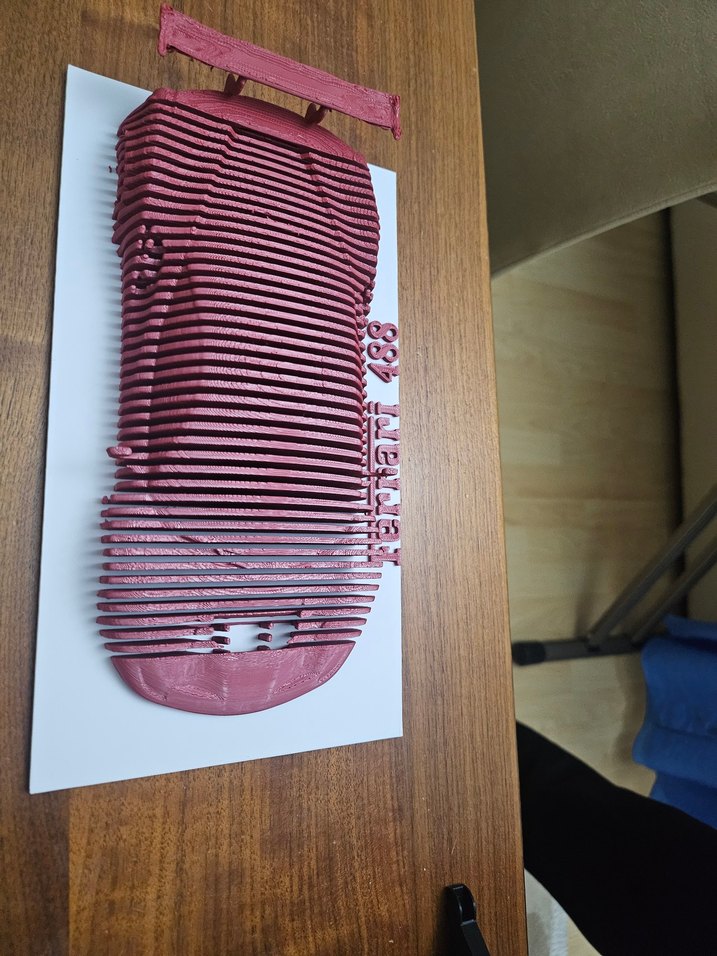 3D Parametrik Ferrari 488 Duvar Dekoru - Görsel 4