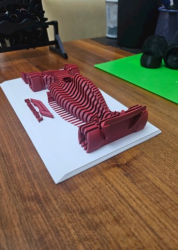 3D Parametrik Formula 1 Yarış Arabası Dekoru - Görsel 4