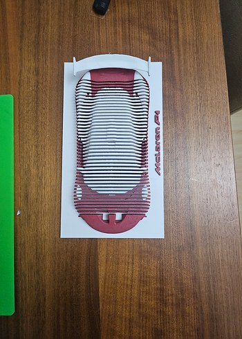 3D McLaren P1 Parametrik Duvar Dekoru - Görsel 3