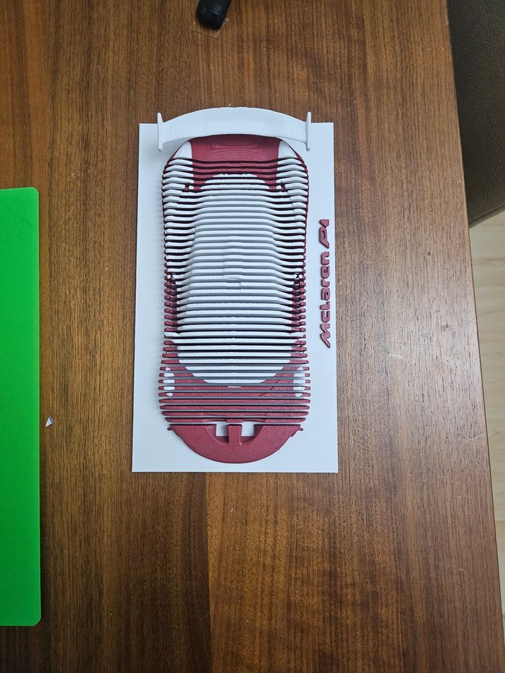 3D McLaren P1 Parametrik Duvar Dekoru - Görsel 3