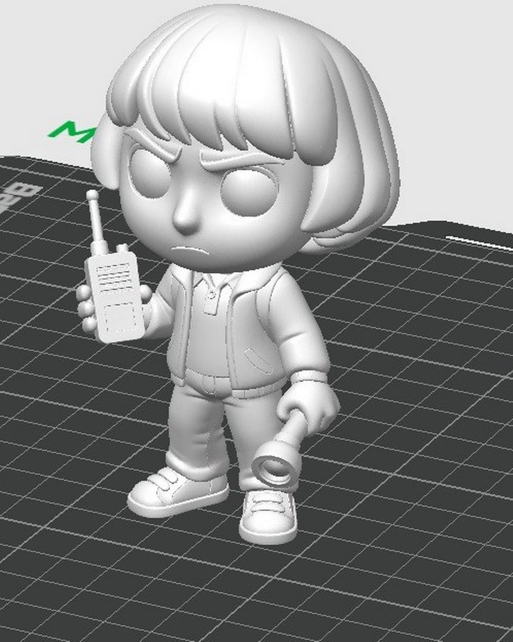 3D Stranger Things Will Byers Figürü - Görsel 3