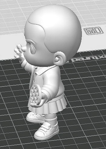 3D Stranger Things Eleven (El) Figürü - Görsel 4