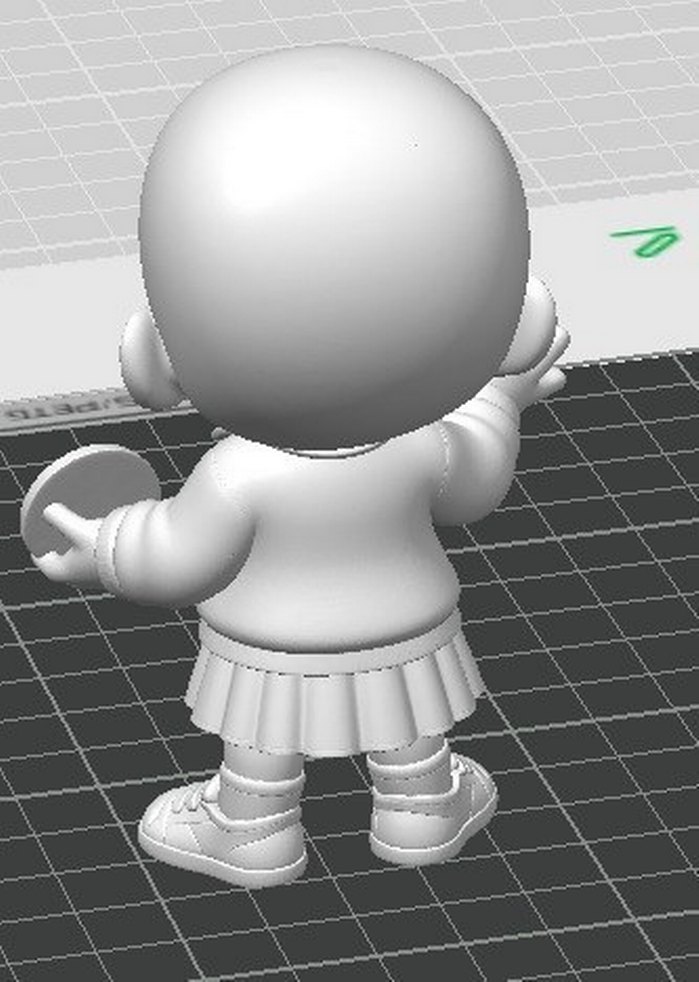 3D Stranger Things Eleven (El) Figürü - Görsel 3