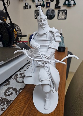 3D Kıpçak (Kuman) Savaşçısı  Biblosu - Görsel 5