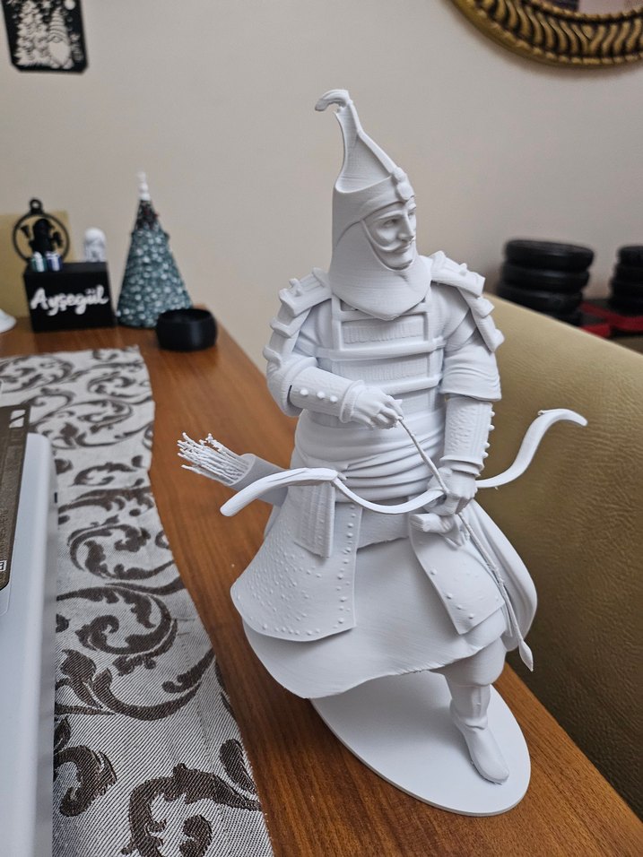 3D Kıpçak (Kuman) Savaşçısı  Biblosu - Görsel 3