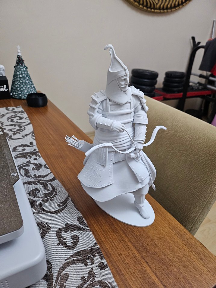 3D Kıpçak (Kuman) Savaşçısı  Biblosu - Görsel 4