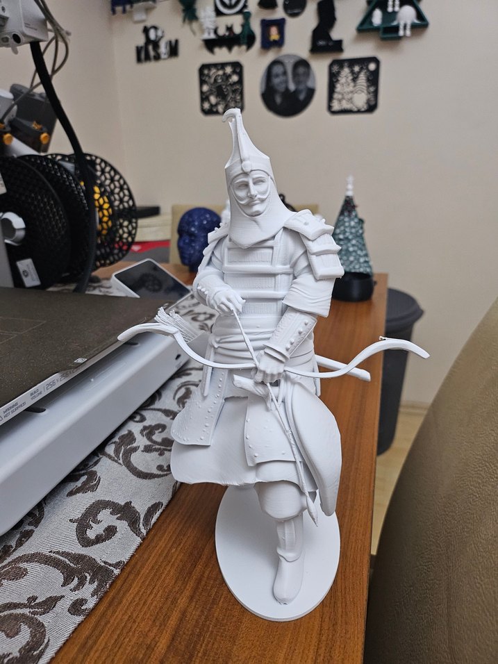 3D Kıpçak (Kuman) Savaşçısı  Biblosu - Görsel 2