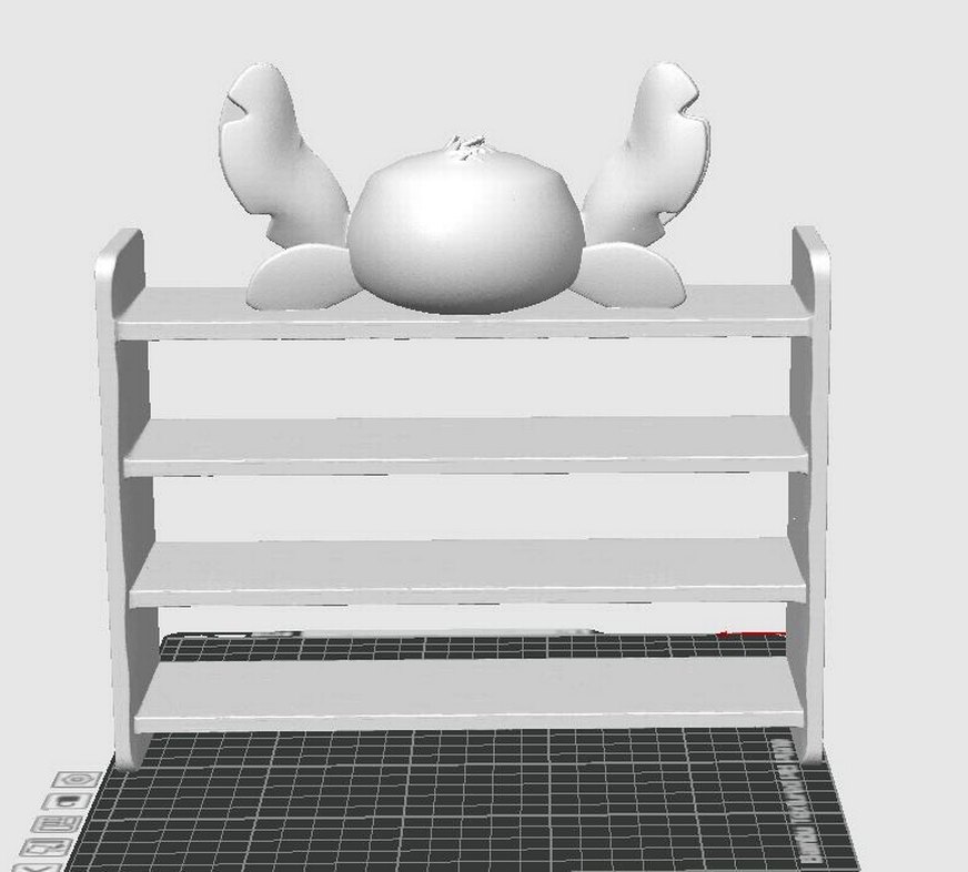 3D Stitch Figürlü 3 Katlı Dekoratif Raf - Görsel 4