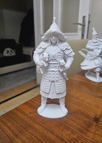 3D Kıpçak Beyi ve Yavru Kurtlar - Görsel 4