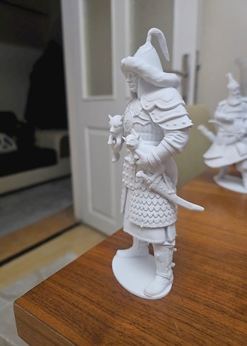 3D Kıpçak Beyi ve Yavru Kurtlar - Görsel 2