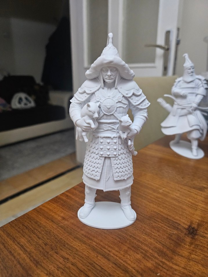 3D Kıpçak Beyi ve Yavru Kurtlar - Görsel 4